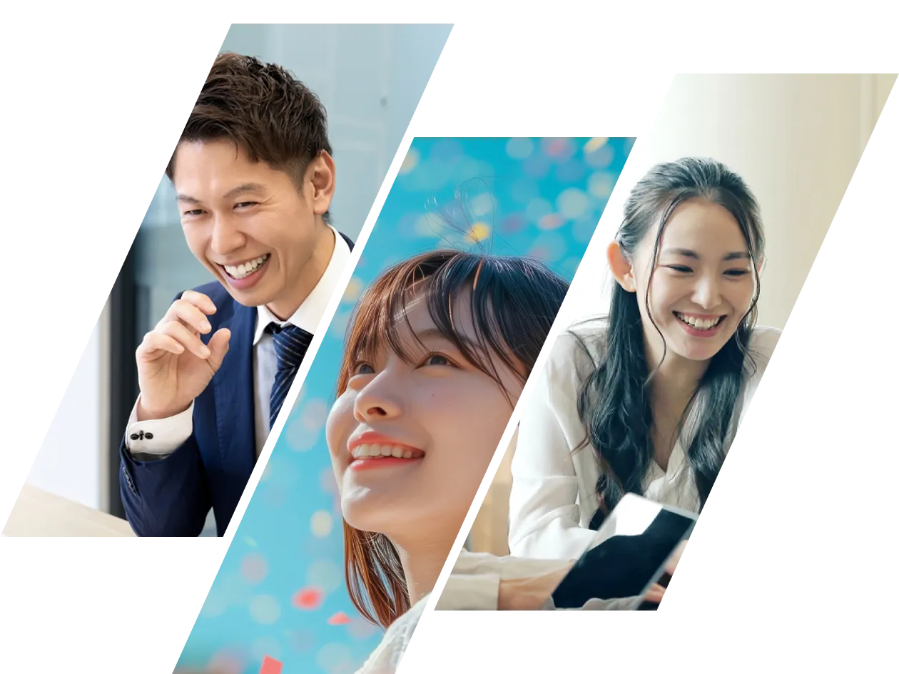 WebサイトWSS ウェブスタディサッポロをイメージした写真のコラージュ